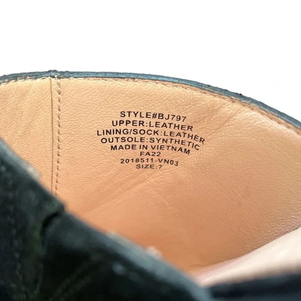 J. Crew Black Suede  Dakota Clogs size 7 - Picture 8 of 9